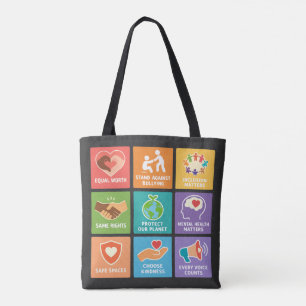 Tote Bag Grand fan des droits de l'homme