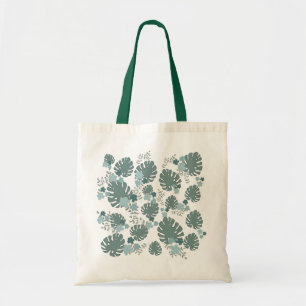 Tote Bag grand feuille tropical