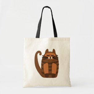 Tote Bag grand gros rufus de chat
