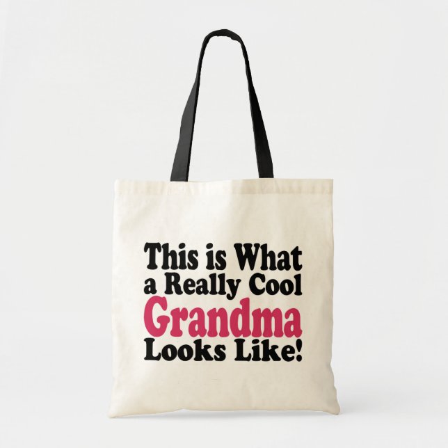Tote Bag Grand-mère cool (Devant)