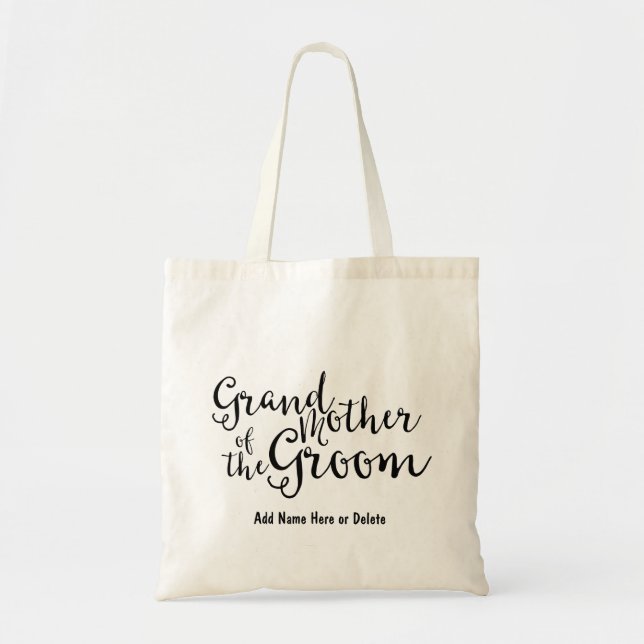 Tote Bag Grand-mère d'aquarelle de Fourre-tout de budget de (Devant)