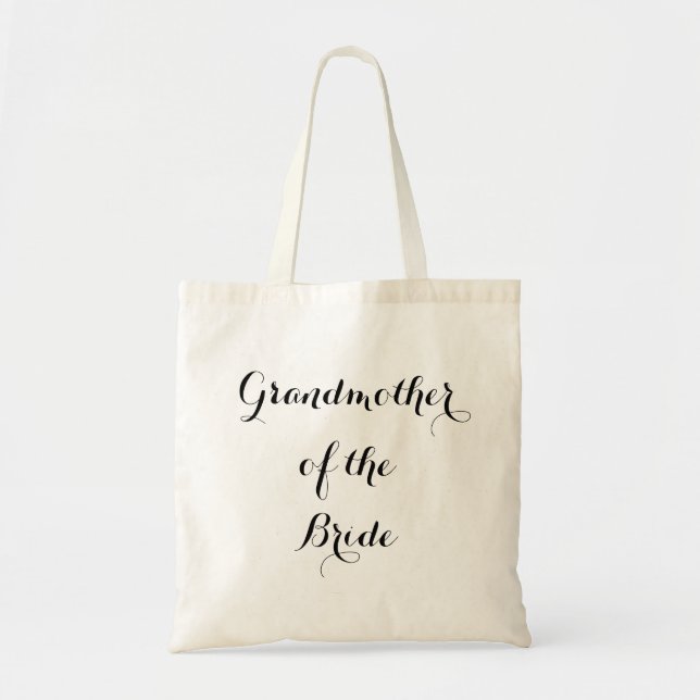 Tote Bag Grand-Mère De L'Épouse (Devant)