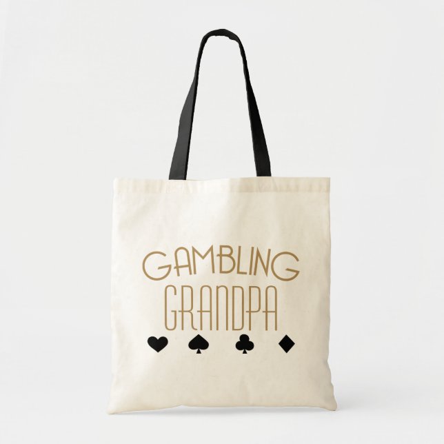 Tote Bag Grand-papa de jeu (Devant)