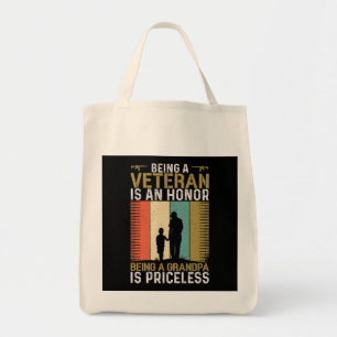 Tote Bag Grand-père vétéran