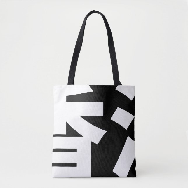 Tote Bag Grand style de l'Asie - Hong Kong (Devant)