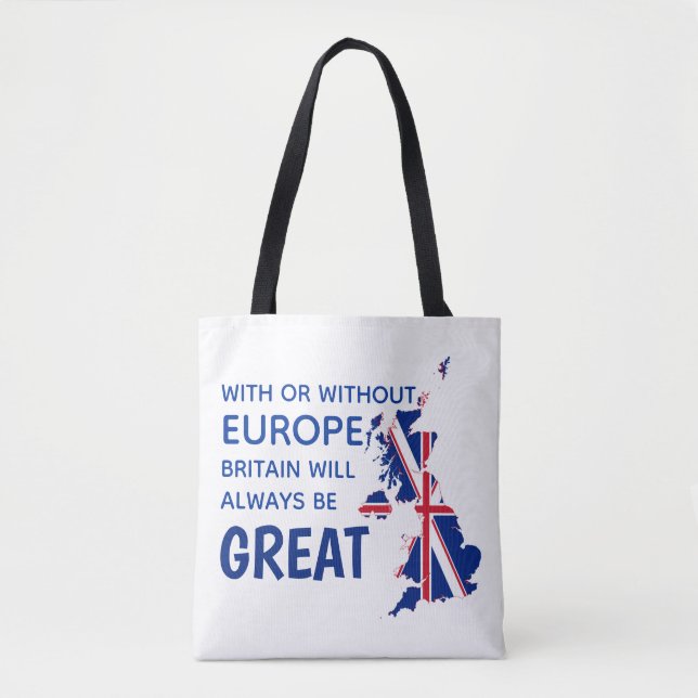 TOTE BAG GRANDE BRETAGNE BREXIT EUROPE (Devant)