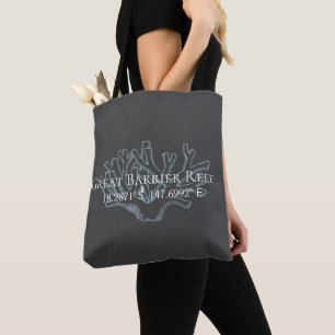 Tote Bag Grande latitude de la barrière de corail