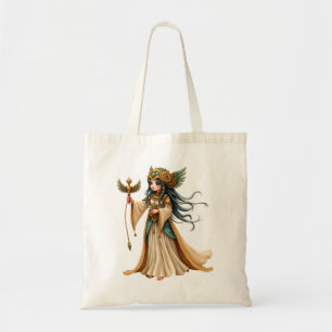 Tote Bag Grande prêtresse céleste de la Pyramide d'or.