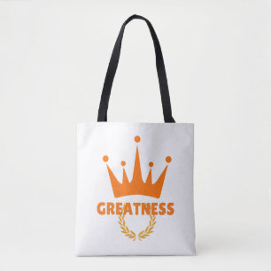 Tote Bag Grandeur Couronne Inspirante de Succès