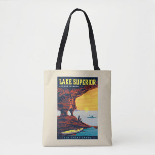Tote Bag Grands Lacs   Lac Supérieur