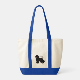Tote Bag Graphique de Terre-Neuve "Newfie Lover"