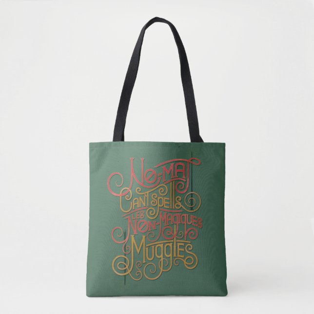 Tote Bag Graphique de traductions localisées MUGGLE™ (Devant)