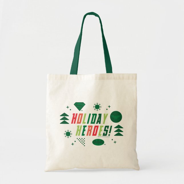 Tote Bag Graphique des héros de vacances de la Ligue de Jus (Devant)