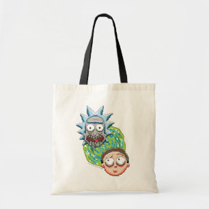 Tote Bag Graphique du portail Pixelverse Rick and Morty