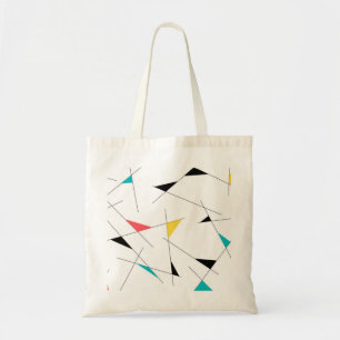 Tote Bag Graphique géométrique moderne, tendance, simple et