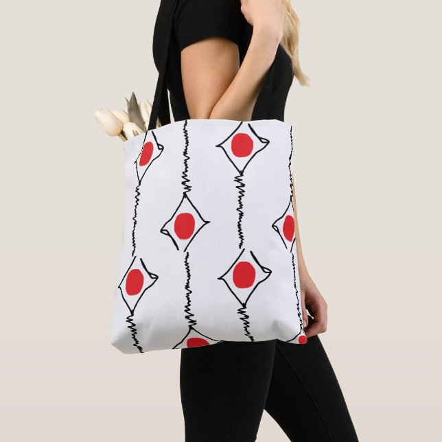 Tote Bag Graphique moderne (De près)
