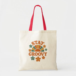 Tote Bag Graphique Rétro Sunshine Stay Groovy