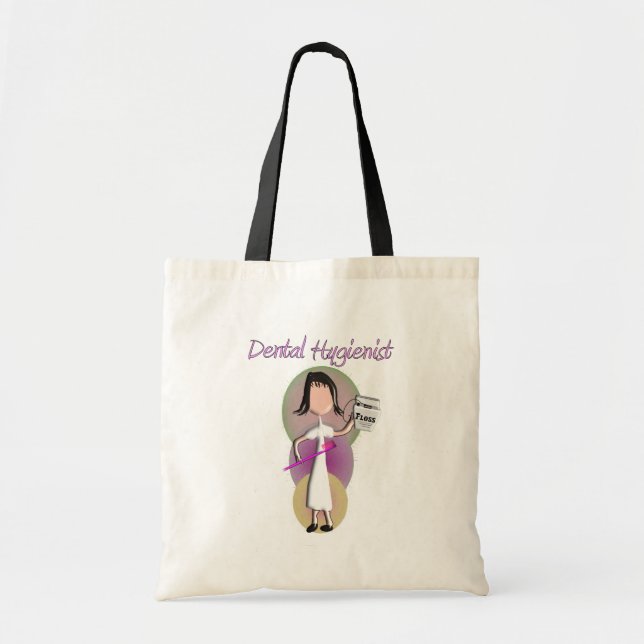 Tote Bag Graphiques uniques de cadeaux d'hygiéniste (Devant)