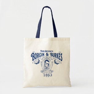 Tote Bag Graphisme de la boutique d'objets sombres BORGIN &