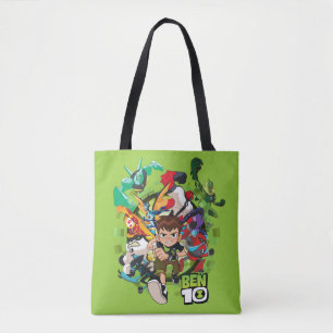 Tote Bag Graphisme de pointe Ben 10 Aliens