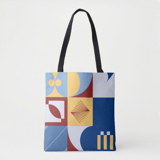 Tote Bag Graphisme numérique conception graphique de motif  (Devant)