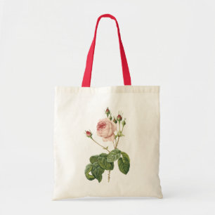 Tote Bag great cabbage-leaved rose by Redouté