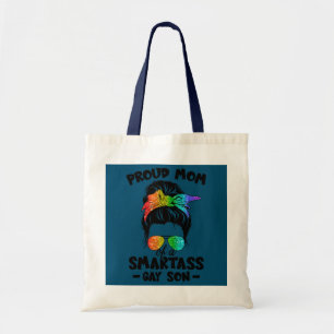 Tote Bag Great Fier Maman Of A Smartass gay fils LGBTQ Prid