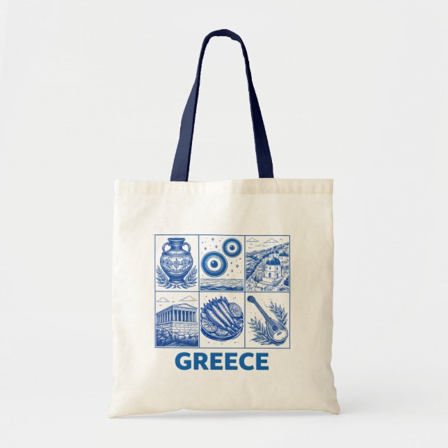 Tote Bag Grèce (Devant)