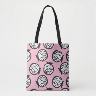 Tote Bag Grenade moderne : Style Abstrait sans couture