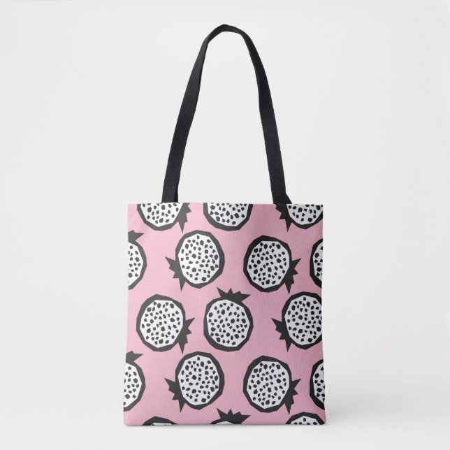 Tote Bag Grenade moderne : Style Abstrait sans couture (Devant)