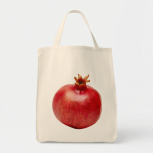 Tote Bag Grenade Rouge Entière Fraîche Fruit Alimentation S