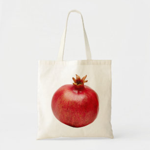 Tote Bag Grenade Rouge Entière Fraîche Fruit Alimentation S