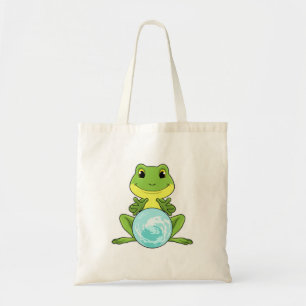 Tote Bag Grenouille avec boule de cristal