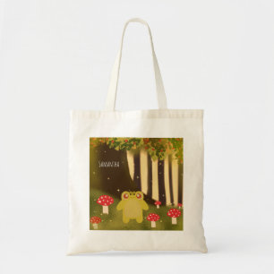 Tote Bag Grenouille Dans La Nature Magique