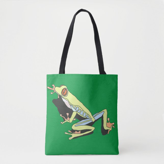 Tote Bag Grenouille Escalade (Devant)