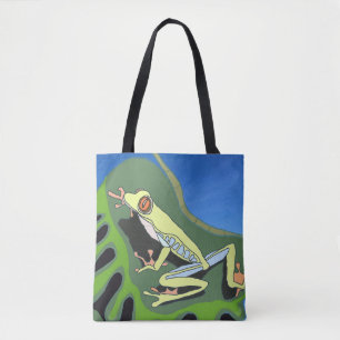 Tote Bag Grenouille Escalade