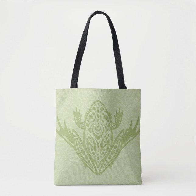Tote Bag Grenouille léopard (Devant)