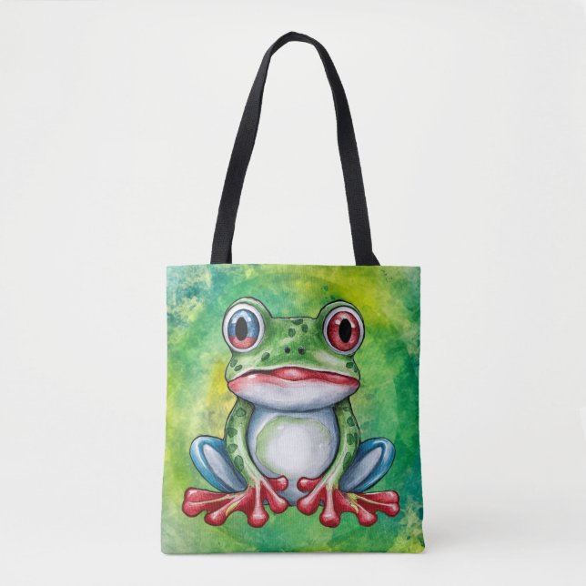 Tote Bag Grenouille mûre (Devant)