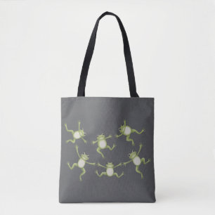Tote Bag Grenouilles Danseuses Cadeau Amateur de Nature Amp