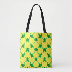 Tote Bag Grenouilles mignonnes de bande dessinée
