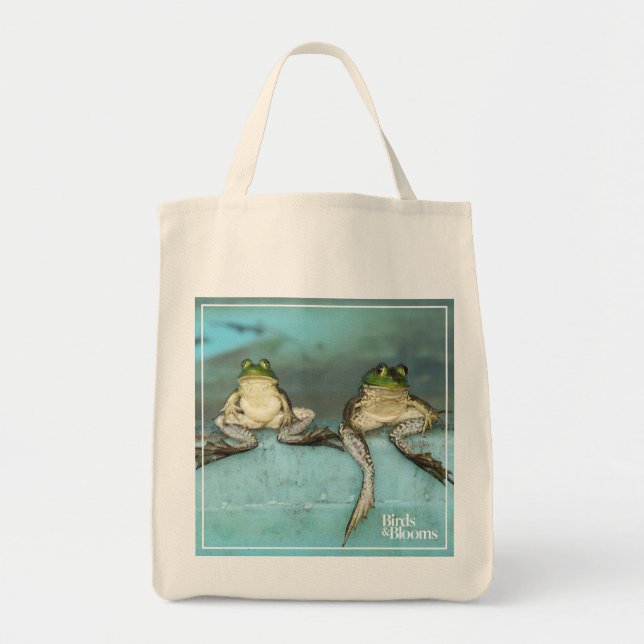 Tote Bag Grenouilles se reposantes (Devant)