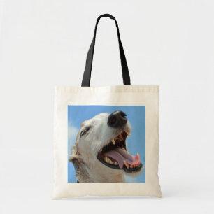 Tote Bag Greyhound Closeup souriant et heureux