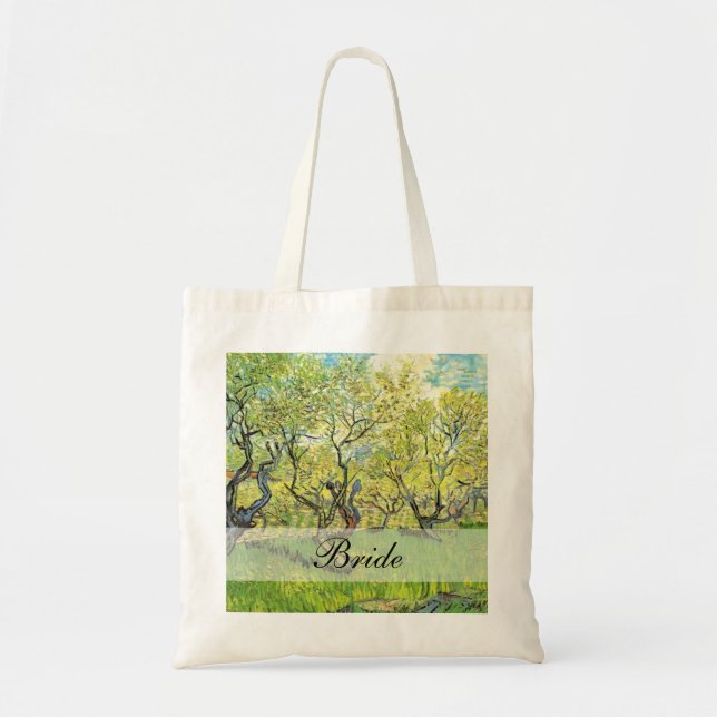 Tote Bag grille /sac mariage du marié (Devant)