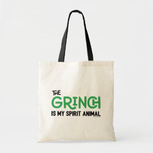 Tote Bag Grinch est mon Animal Spirituel