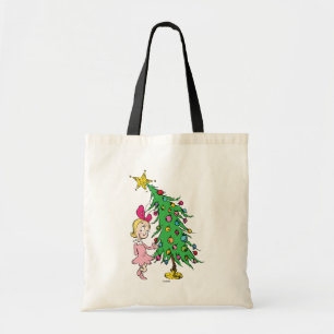 Tote Bag Grinch J'ai été la bonne Cindy-Lou Who