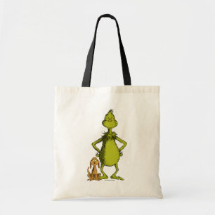 Tote Bag Grinch Max et posture Grinch