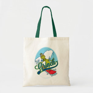 Tote Bag Grinch Snowboard