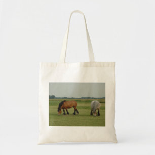 Tote Bag Gris belge de Cheval-un d'ébauche, un brun