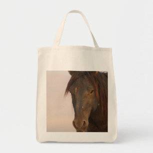 TOTE BAG GROCERY FOURRE-TOUT CHEVAUX SAUVAGES DE L'UTAH
