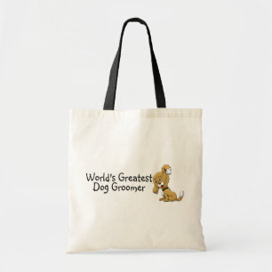 Tote Bag Groomer du plus grand chien des mondes